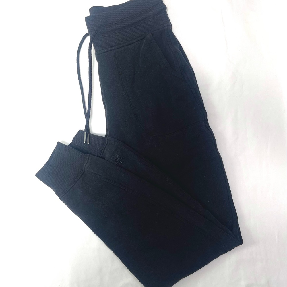 Athleta black joggers size xxs